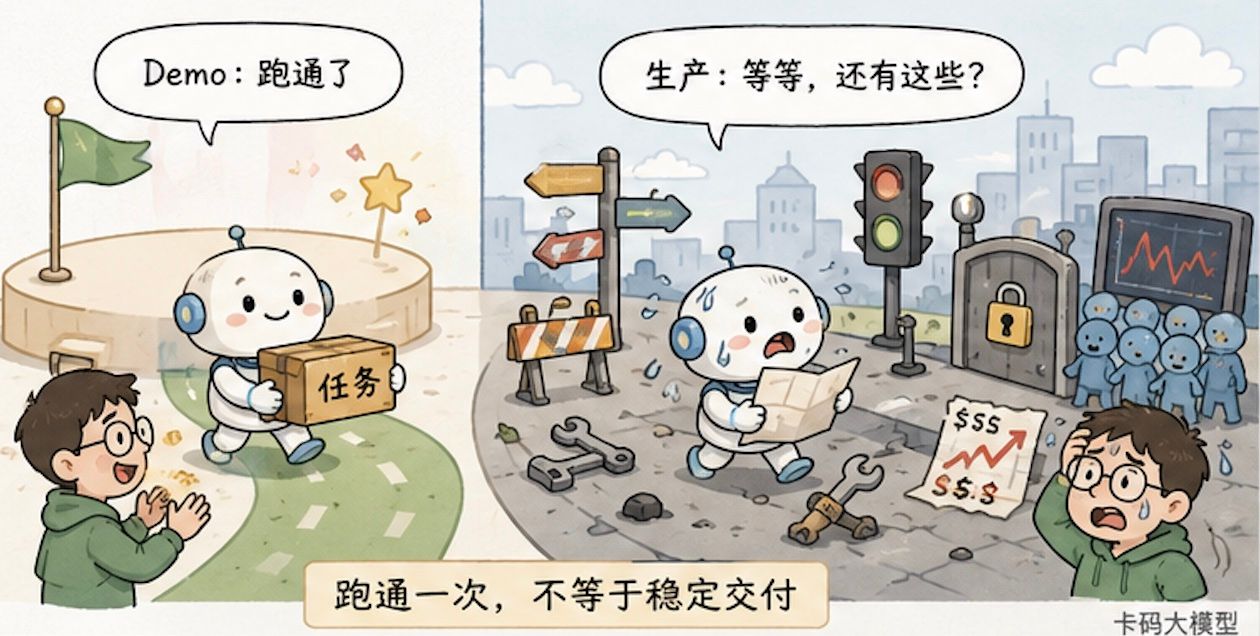 Demo 能跑，上线翻车