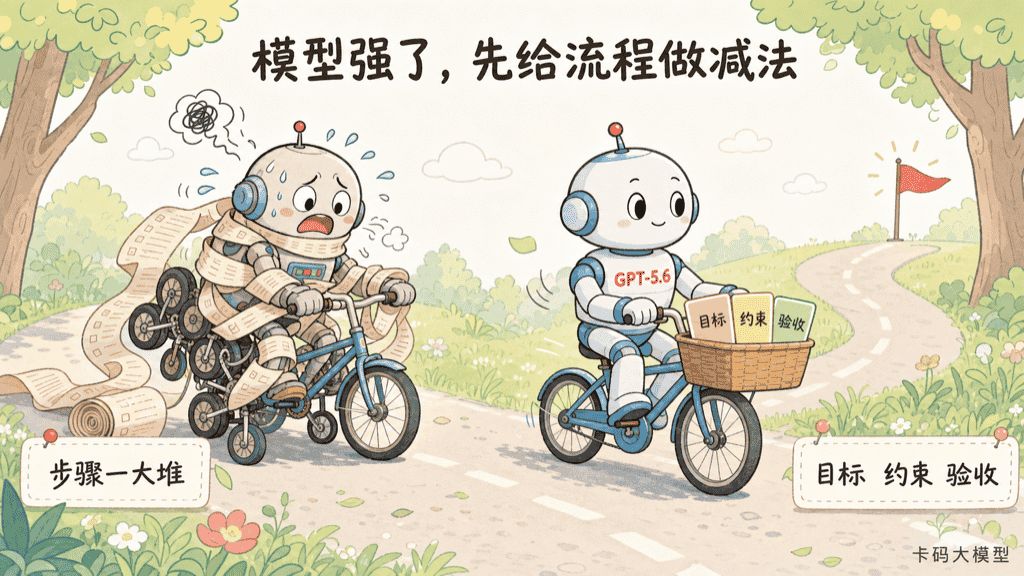 模型强了先给流程做减法