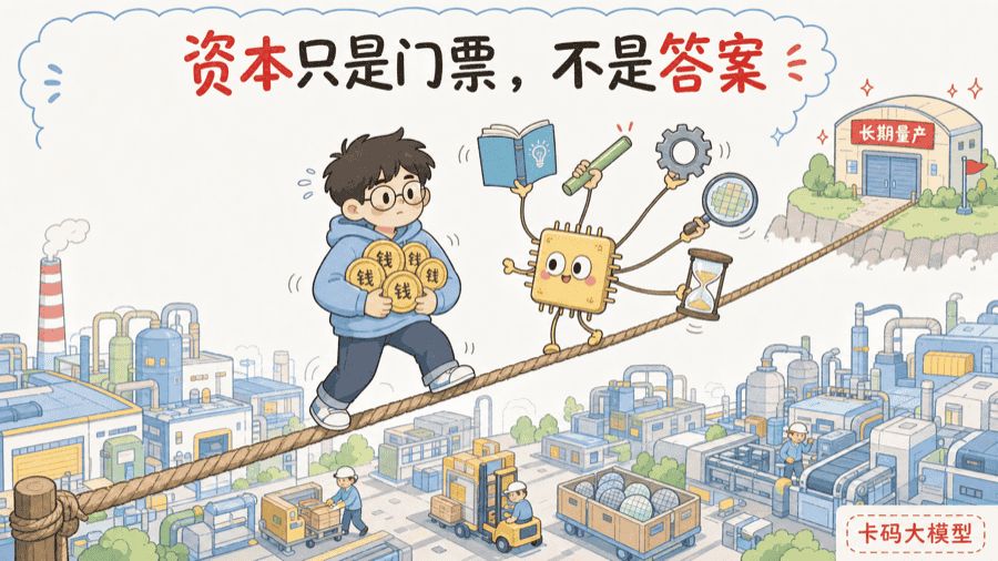 DRAM资本与长期量产卡通