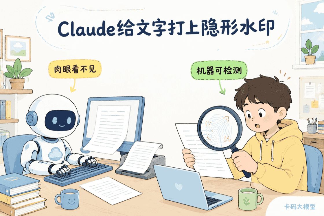 Claude文字隐形水印