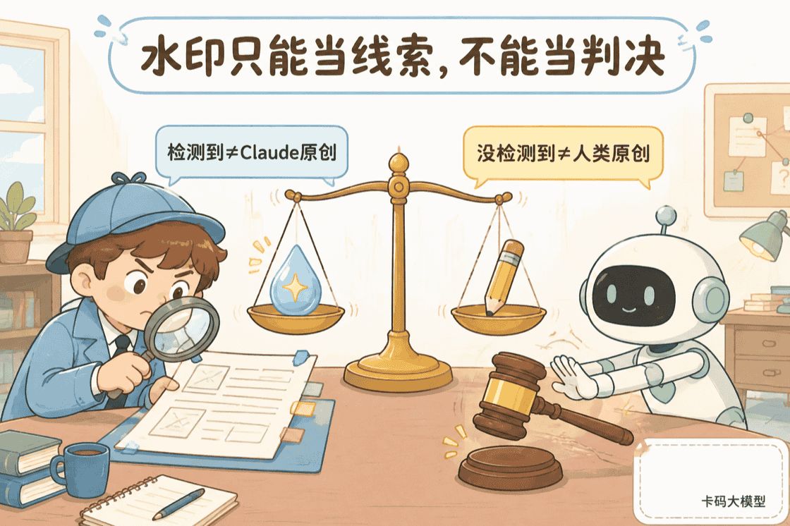 Claude水印检测边界