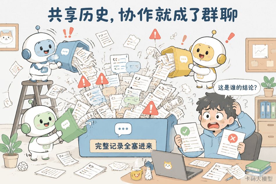 多Agent共享历史混乱