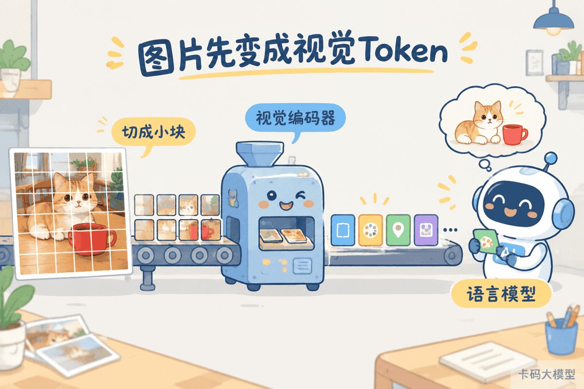 图片转视觉Token原理