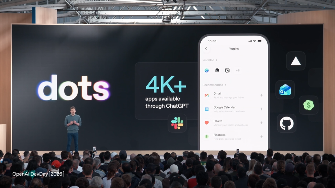 Dots可连接超过4000个ChatGPT应用