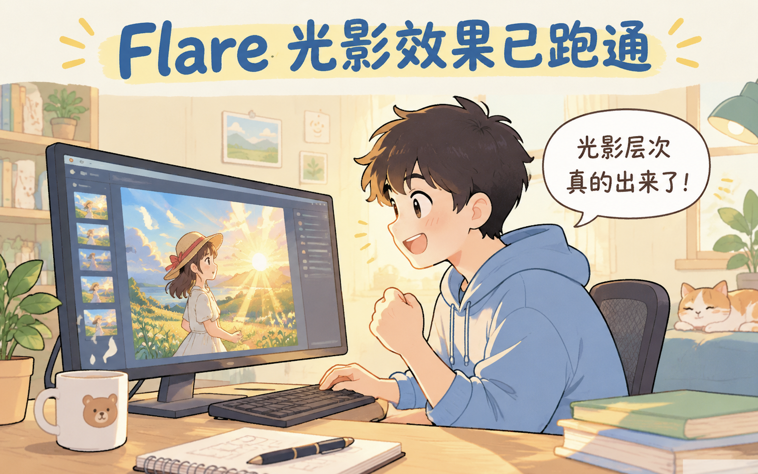 GPT Image 2.5 Flare示例